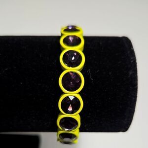 Purple and Yellow Bracelet